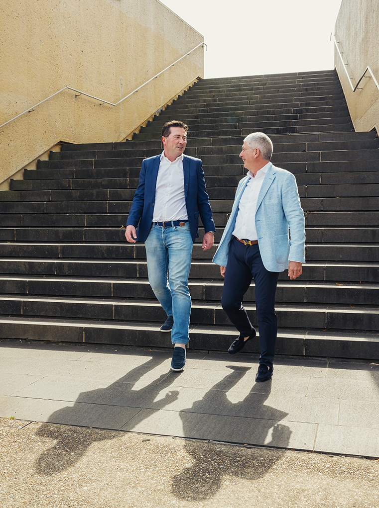 twee broers Guy en Kristof Schiepers advocatenkantoor Lijnrecht communicatiebureau HANDS