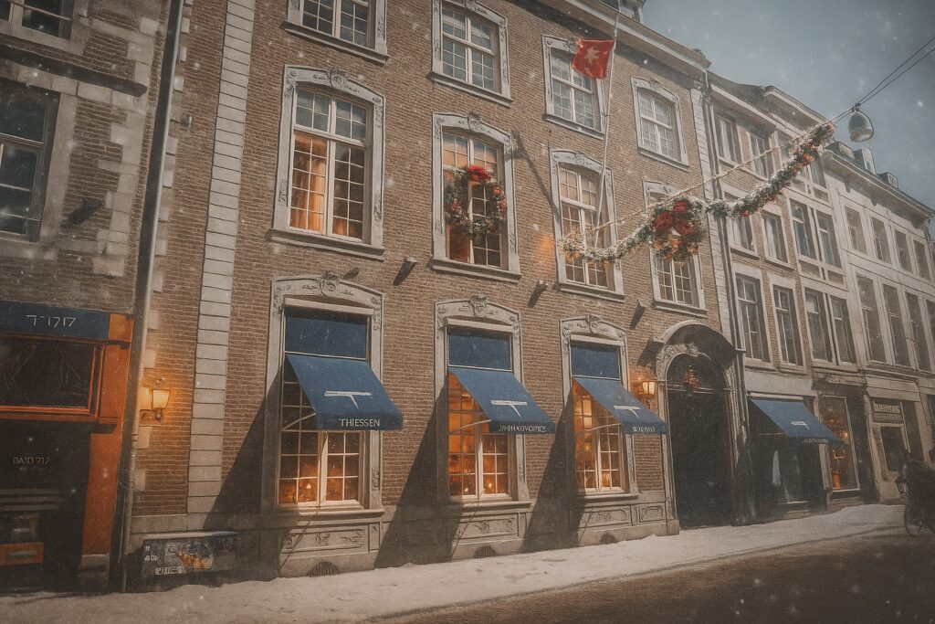 Thiessen Wijnkoopers kerst Maastricht wijnwinkel Kerstdiner Wijnproeverij