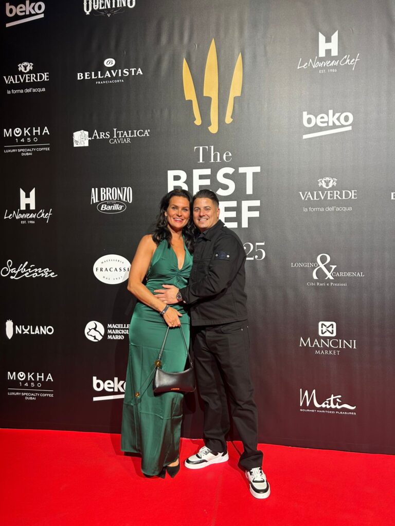 Guido Braeken en Hans van Wolde Best Chefs Awards in Milaan