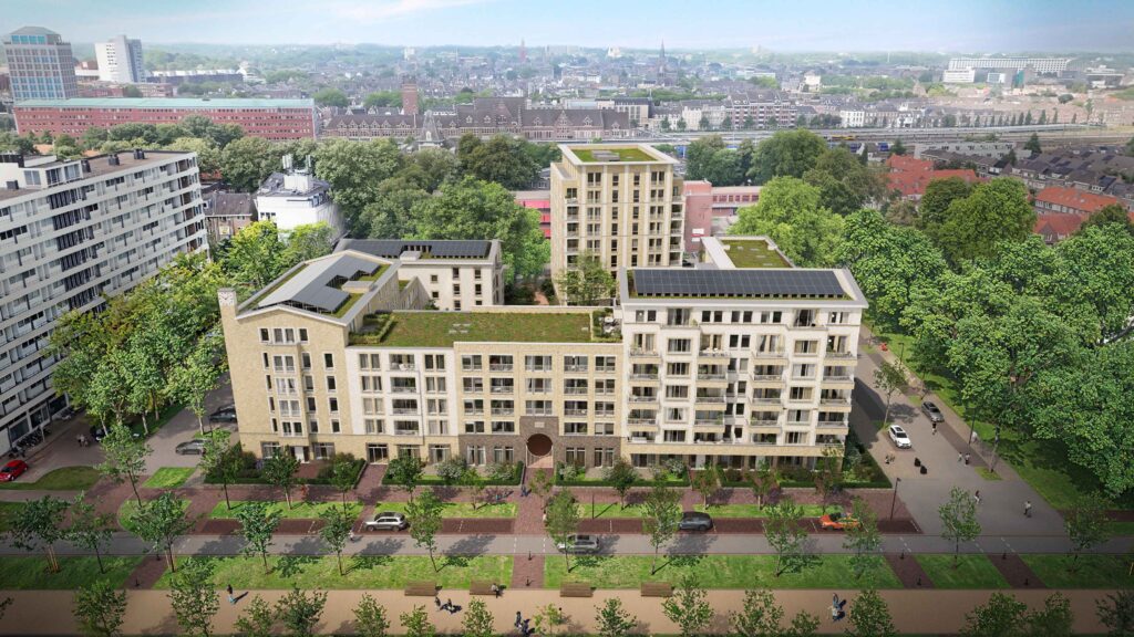 Nieuwbouwappartementen Groene Loper Maastricht