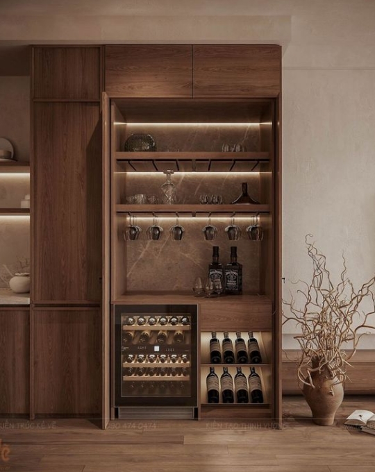 Ontbijtstation, keuken